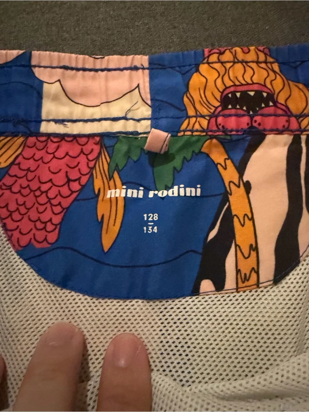Mini Rodini Seamonster Swim Shorts